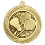 Superstar Badminton Medal - 60mm