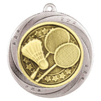 Superstar Badminton Medal - 60mm