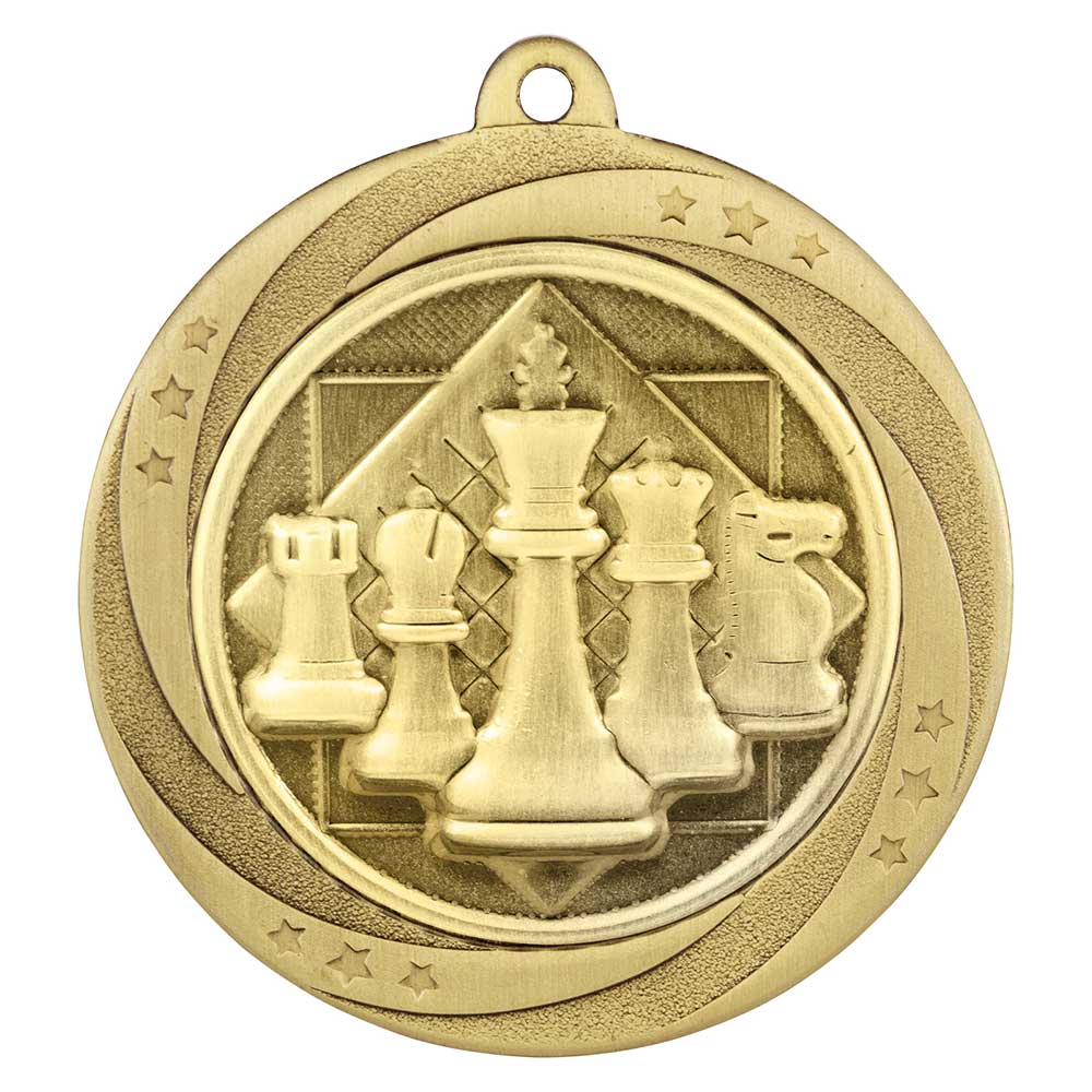 Superstar Chess Medal - 60mm