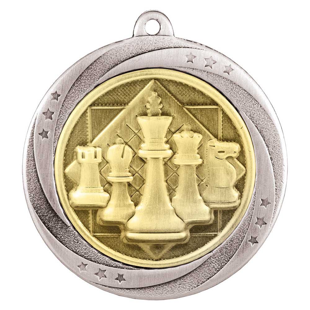 Superstar Chess Medal - 60mm