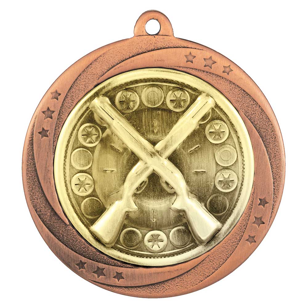 Superstar Clay Pigeon Medal - 60mm