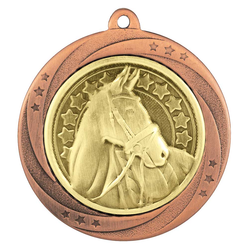 Superstar Equestrian Medal - 60mm