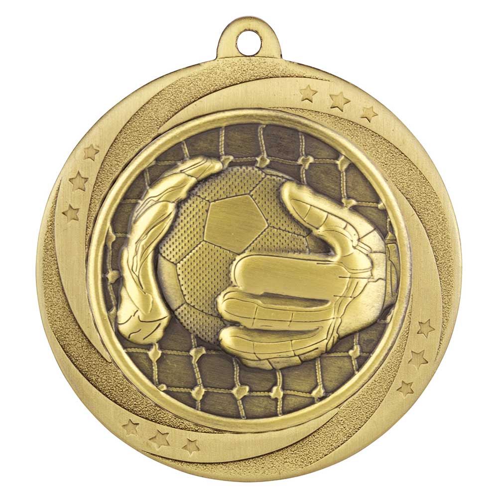 Superstar Goalkeeper Medal - 60mm