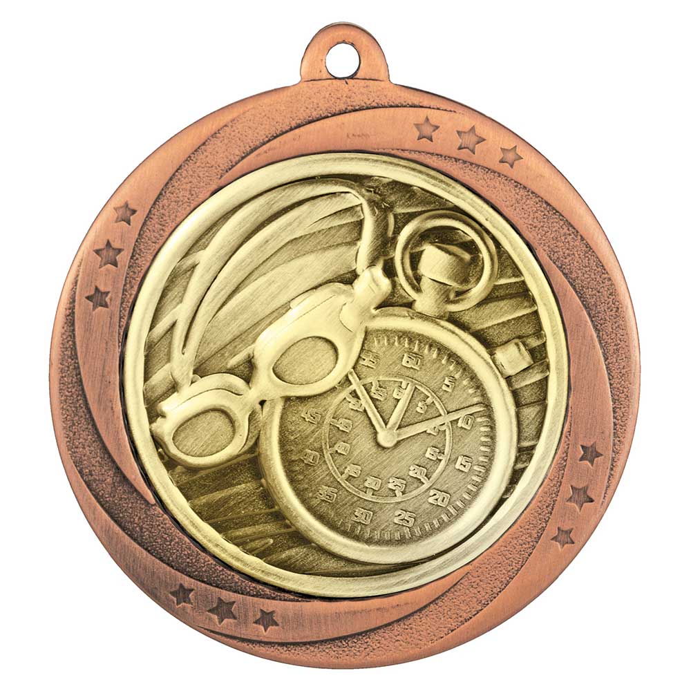 Superstar Swimming Medal - 60mm