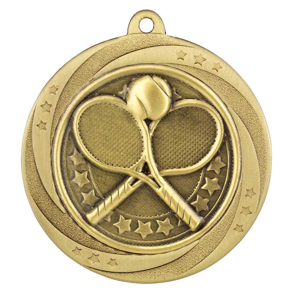 Superstar Tennis Medal - 60mm