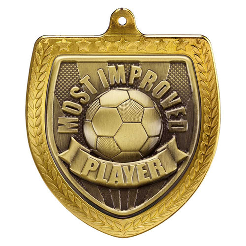 Cobra Football Most Improved Shield - 75mm