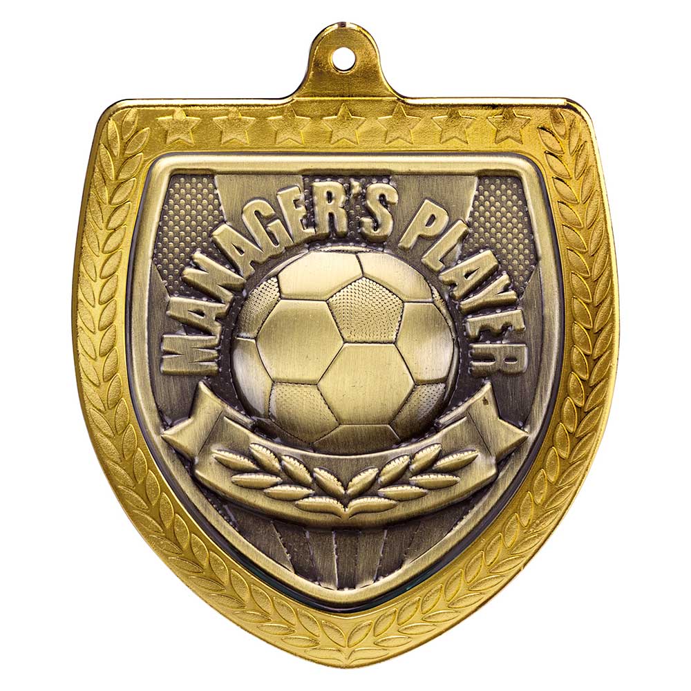 Cobra Football Managers Player Shield - 75mm