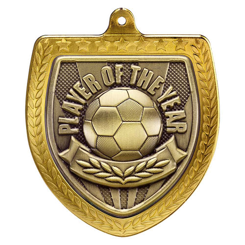 Cobra Football Player of the Year Shield - 75mm