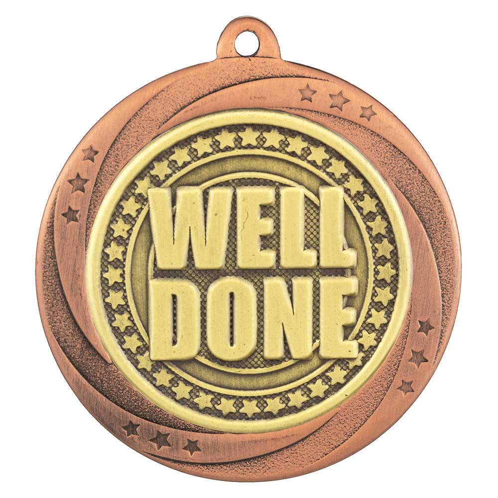 Superstar Well Done Medal - 60mm