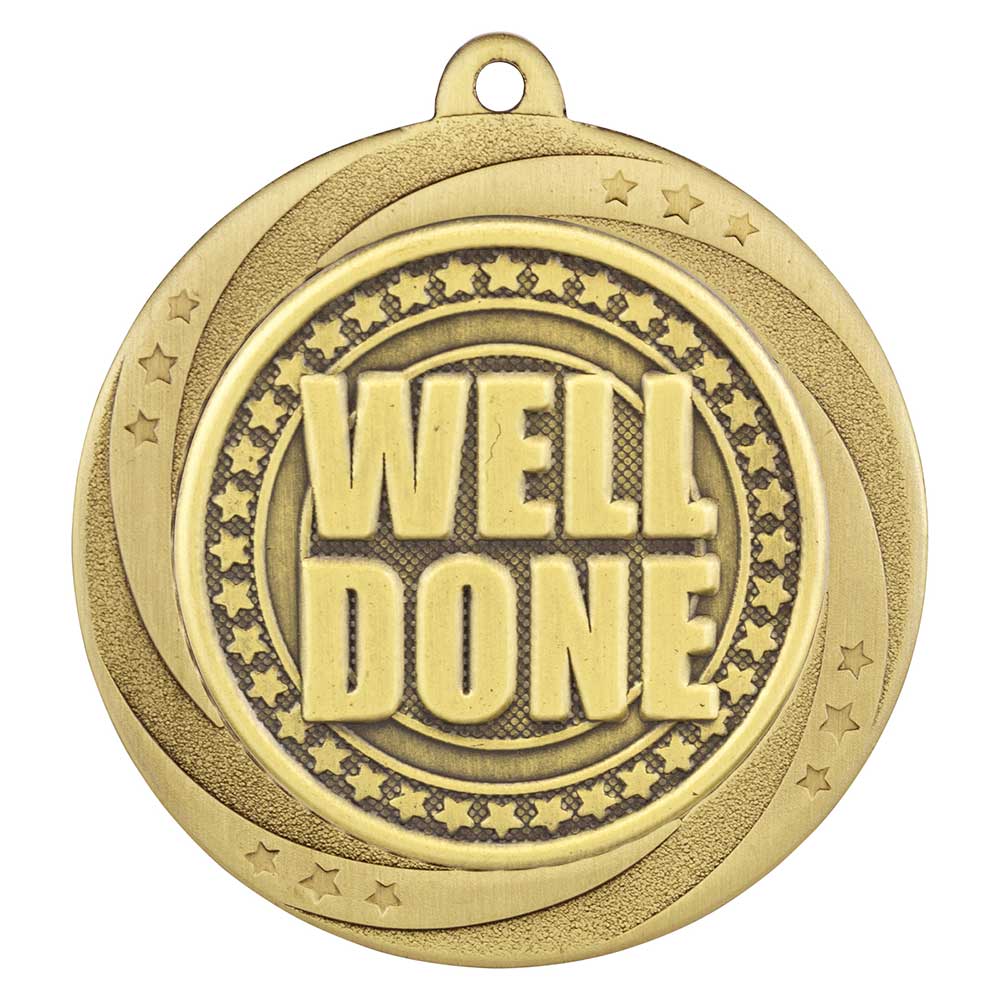 Superstar Well Done Medal - 60mm