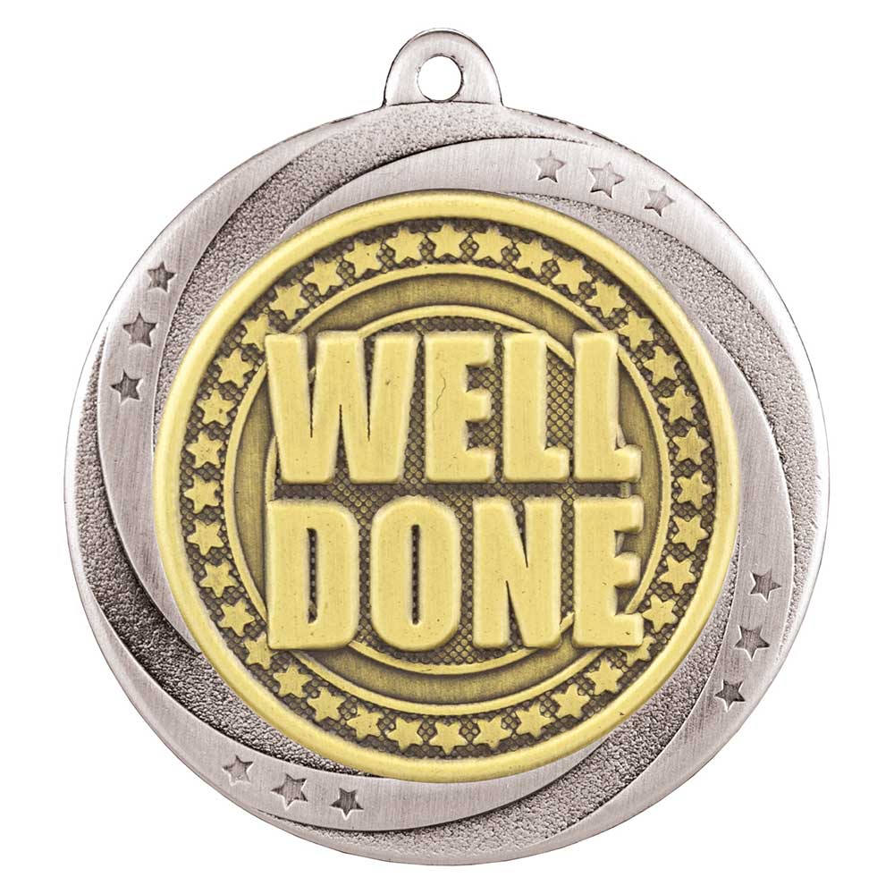 Superstar Well Done Medal - 60mm