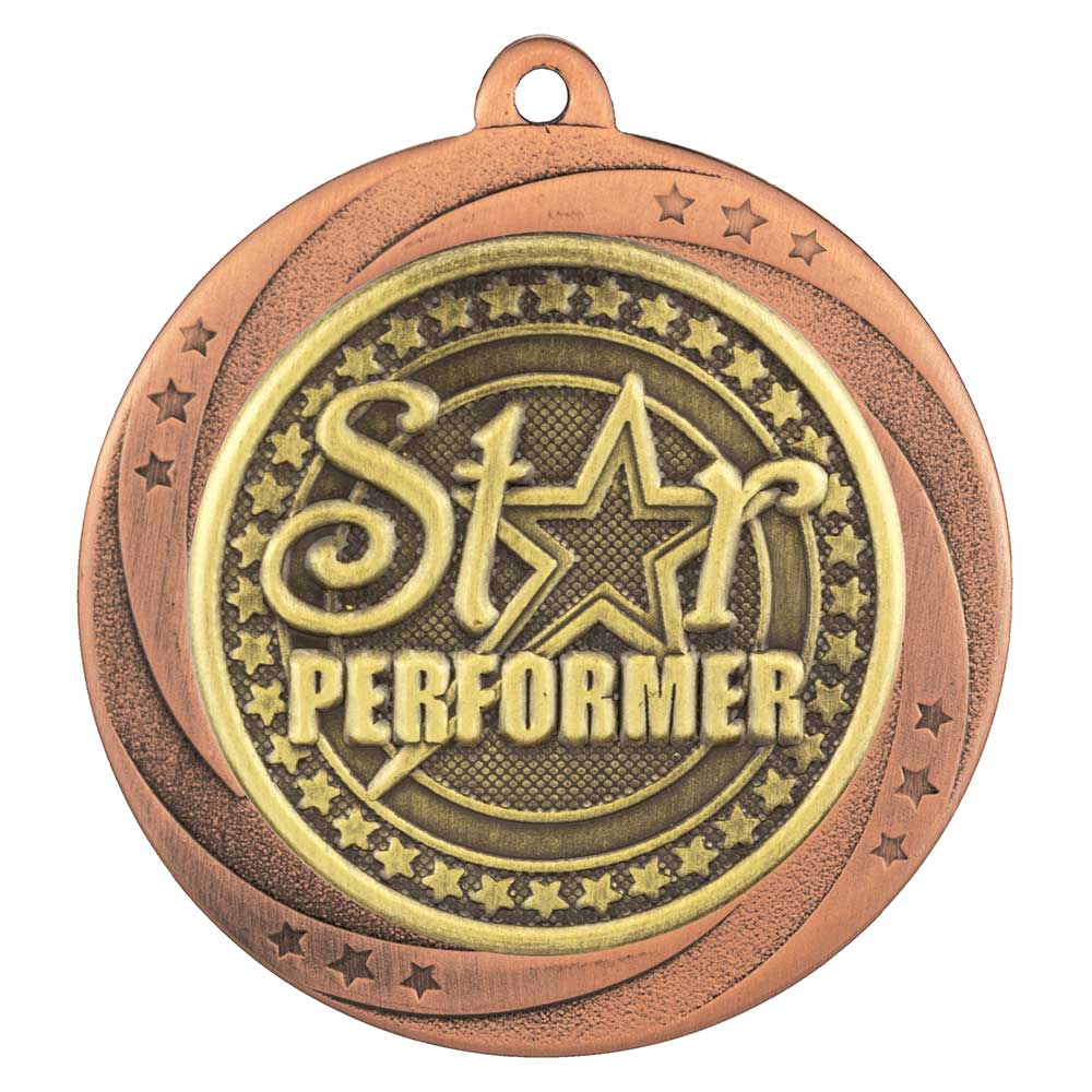 Superstar Star Performer Medal - 60mm