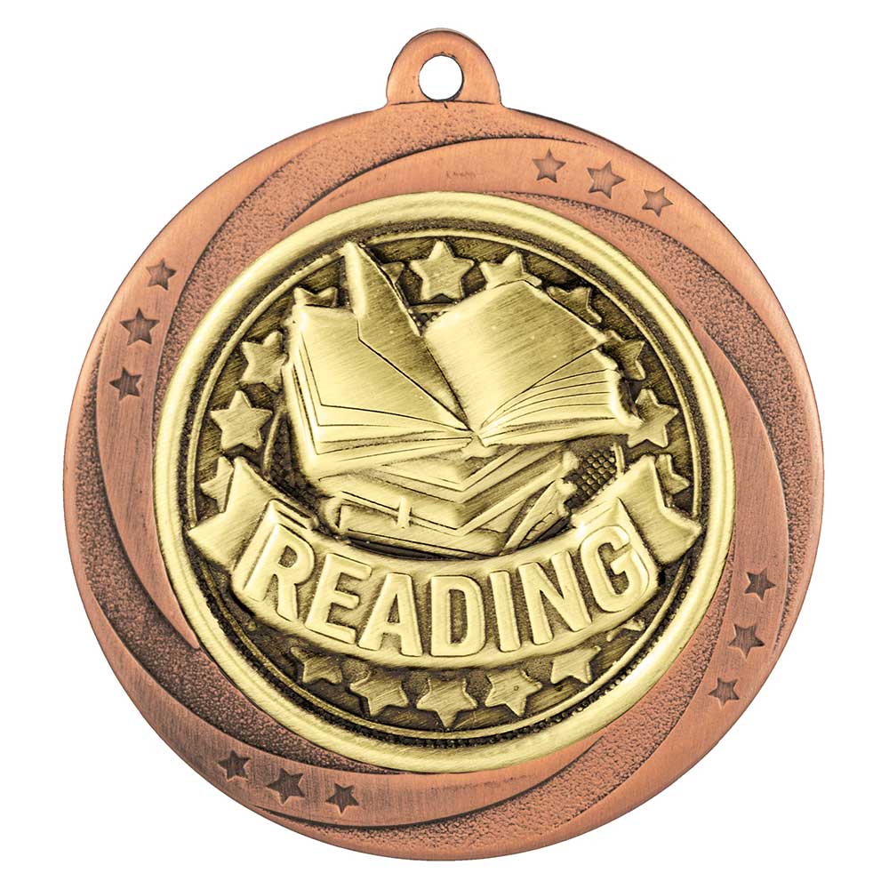 Superstar Reading Medal - 60mm