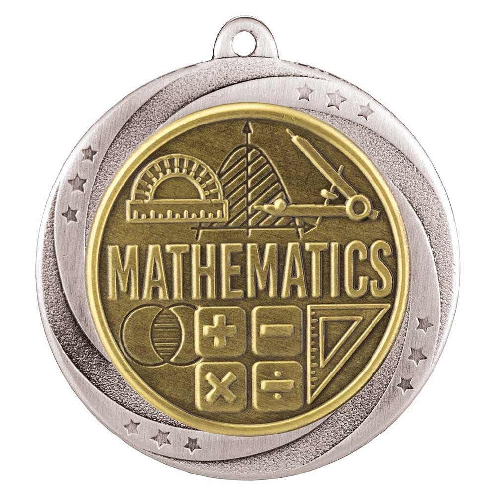 Superstar Maths Medal - 60mm