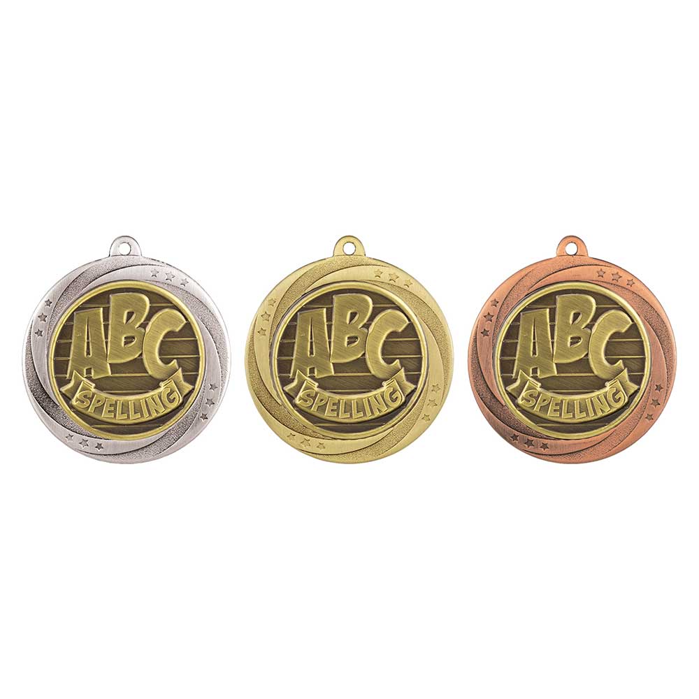 Superstar Spelling Medal