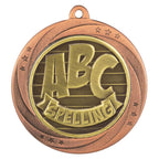 Superstar Spelling Medal - 60mm