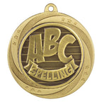 Superstar Spelling Medal - 60mm