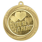 Superstar You're a Hero Medal - 60mm