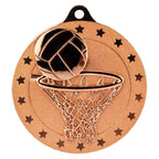 Cascade Stars Netball Medal - 50mm
