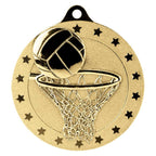 Cascade Stars Netball Medal - 50mm