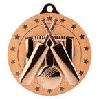 Cascade Stars Cricket Medal - 50mm