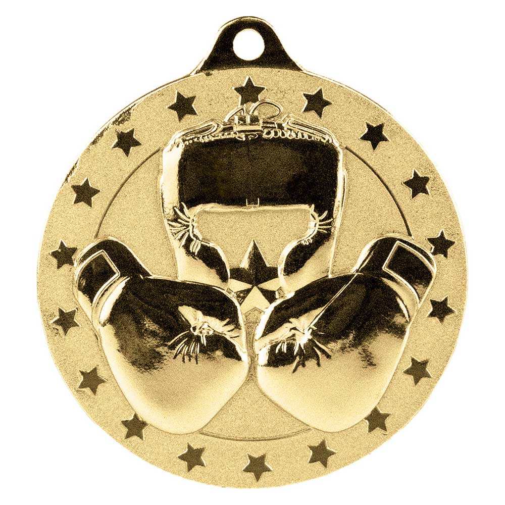 Cascade Stars Boxing Medal - 50mm