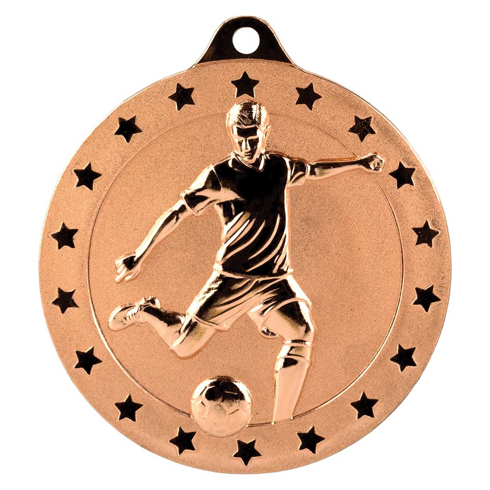 Cascade Stars Football Medal - 70mm