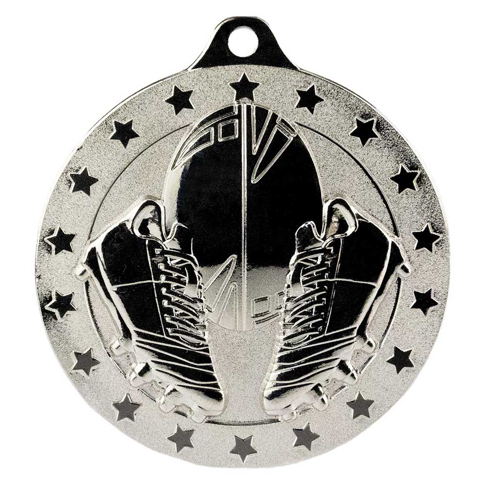 Cascade Stars Rugby Medal - 50mm
