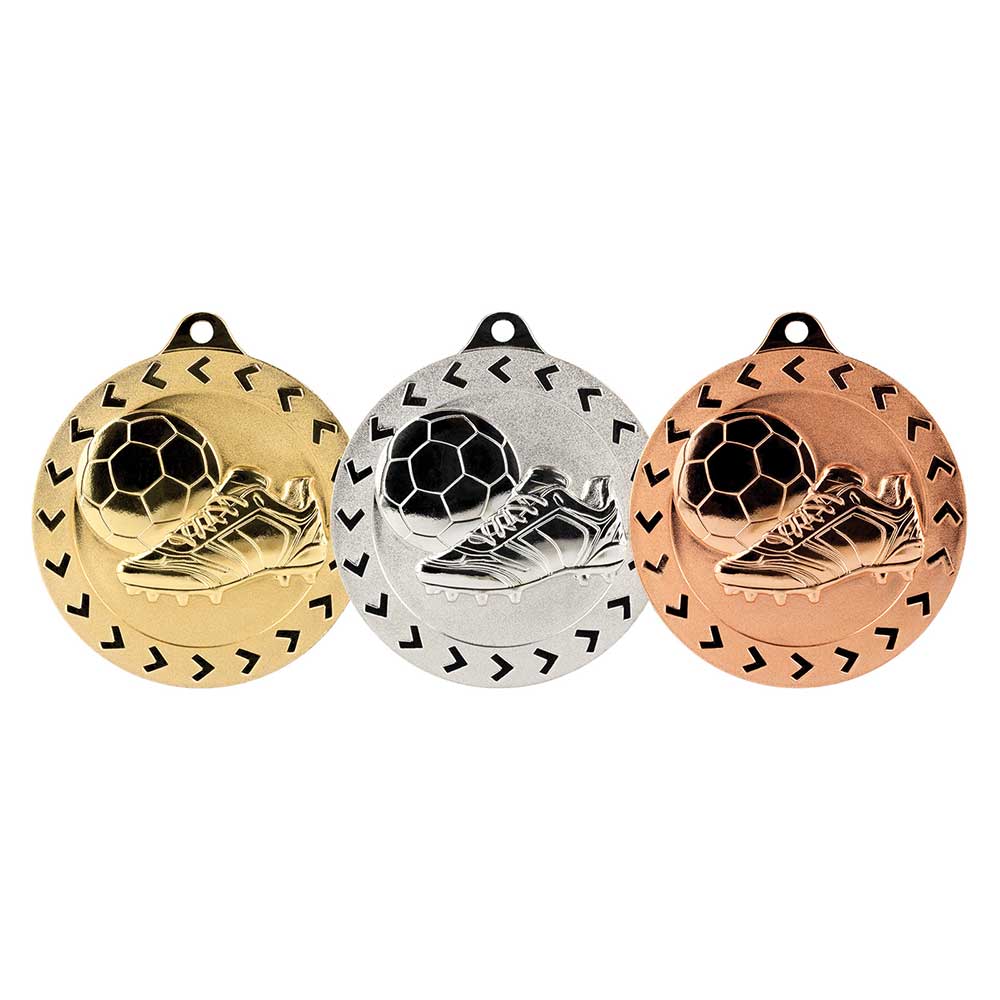 Cascade Stars Football Boot & Ball Medal