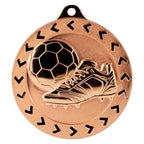 Cascade Stars Football Boot & Ball Medal - 70mm