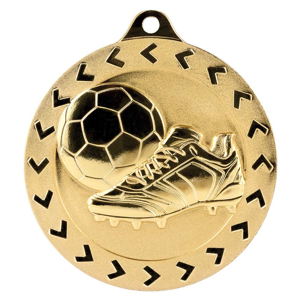 Cascade Stars Football Boot & Ball Medal - 70mm