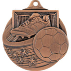 Power Strike Football Medal - 50mm