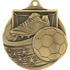 Power Strike Football Medal - 50mm