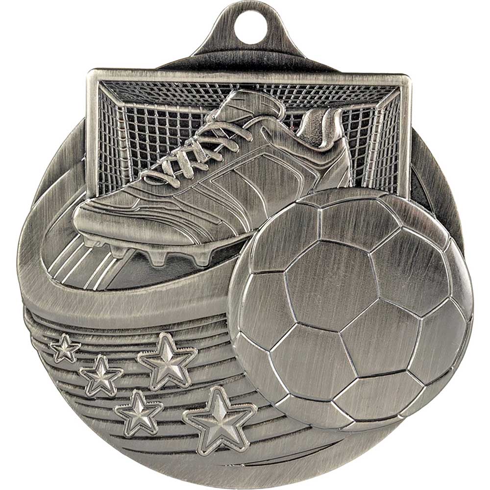 Power Strike Football Medal - 50mm