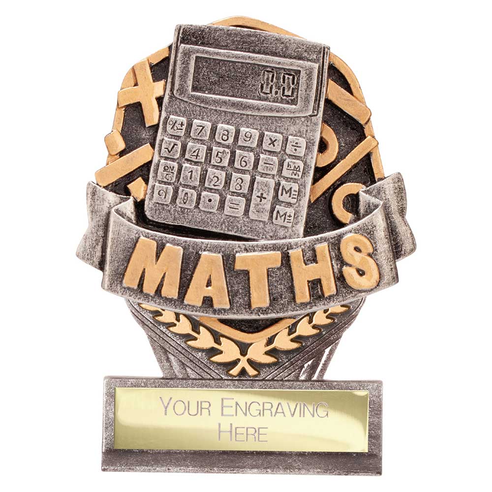 Falcon School Maths Award - 105mm