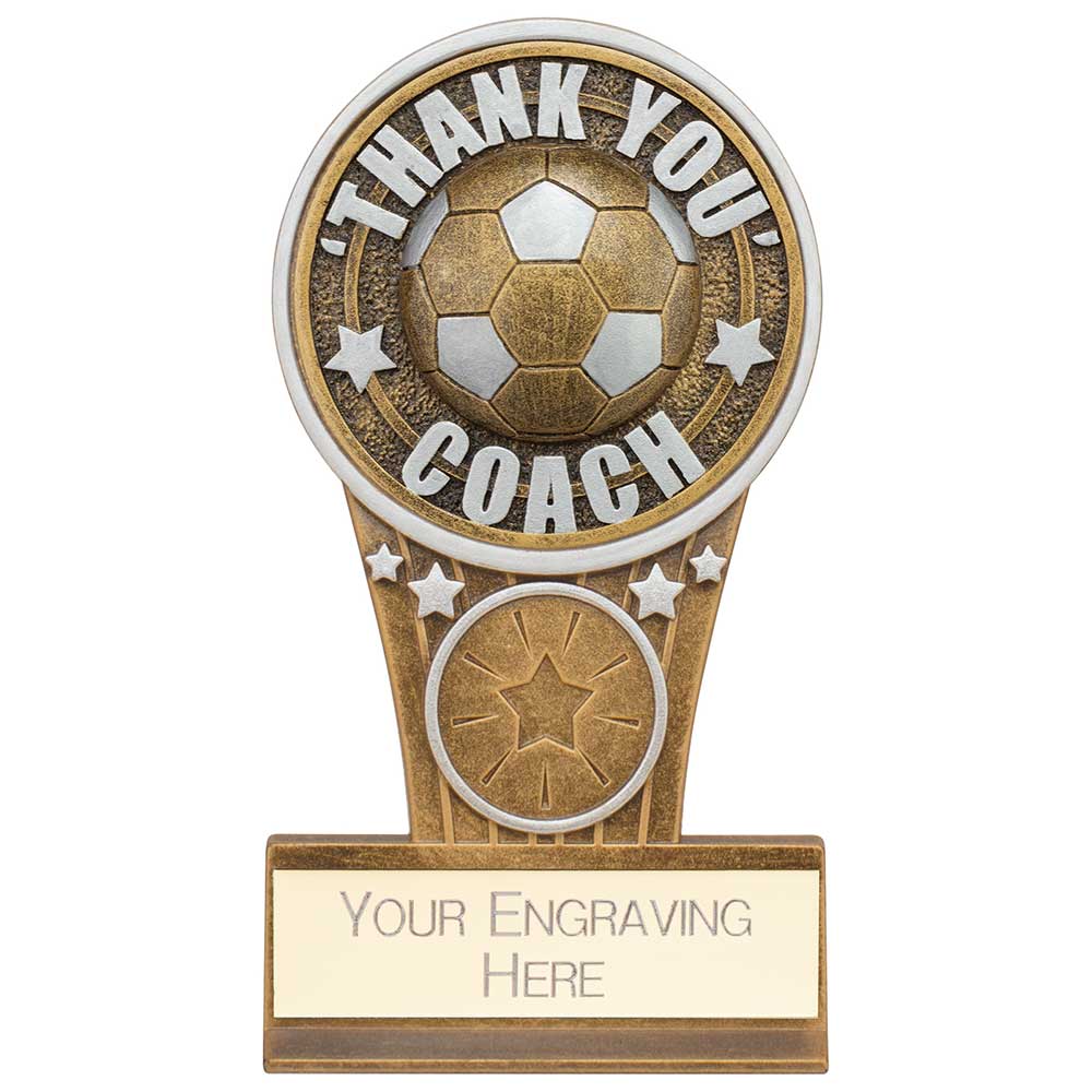 Ikon Tower Thank you Coach Award - 125mm