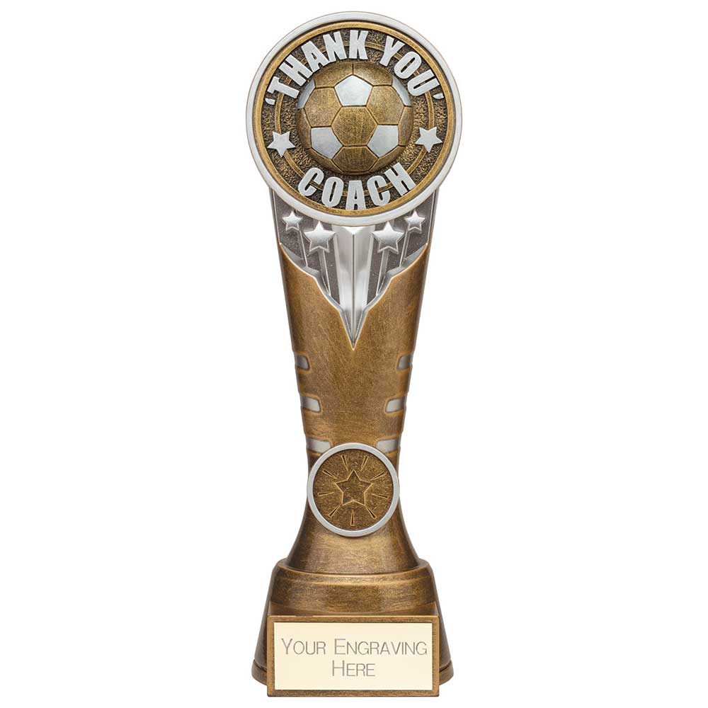 Ikon Tower Thank you Coach Award - 225mm