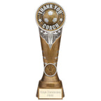 Ikon Tower Thank you Coach Award - 225mm