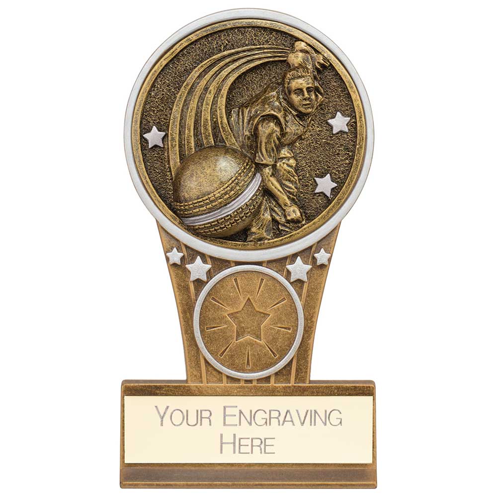 Ikon Tower Cricket Bowler Award - 125mm