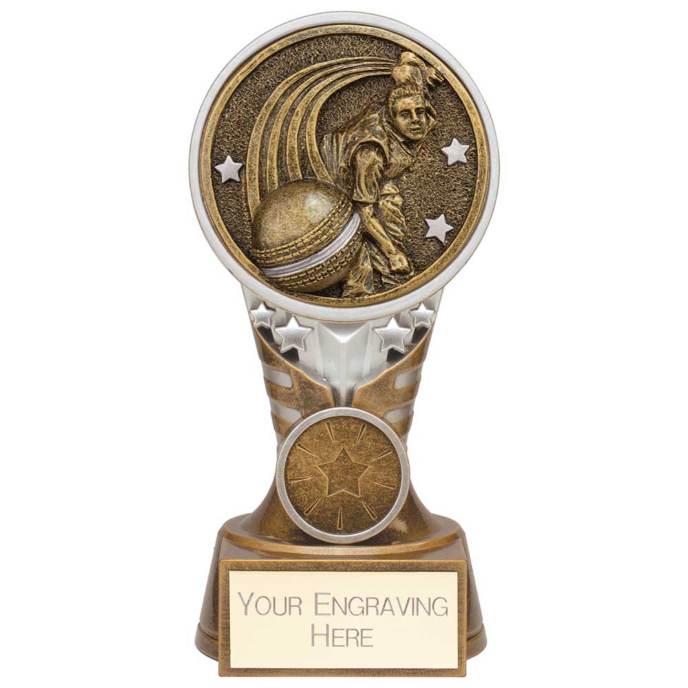 Ikon Tower Cricket Bowler Award - 150mm
