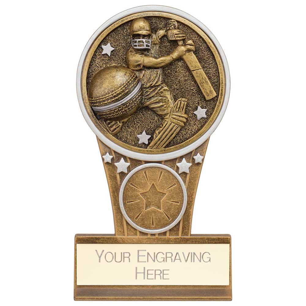 Ikon Tower Cricket Batsman Award - 125mm