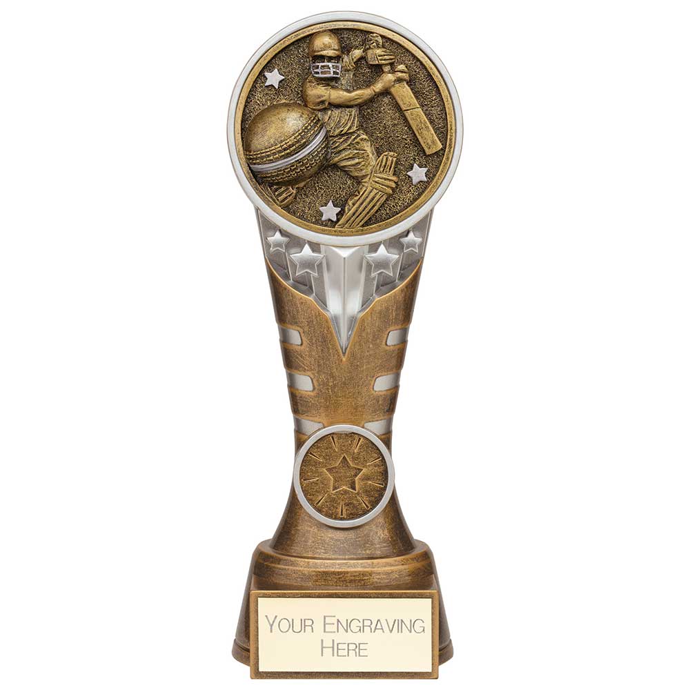 Ikon Tower Cricket Batsman Award - 200mm