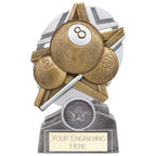 The Stars Pool Plaque Award - 130mm