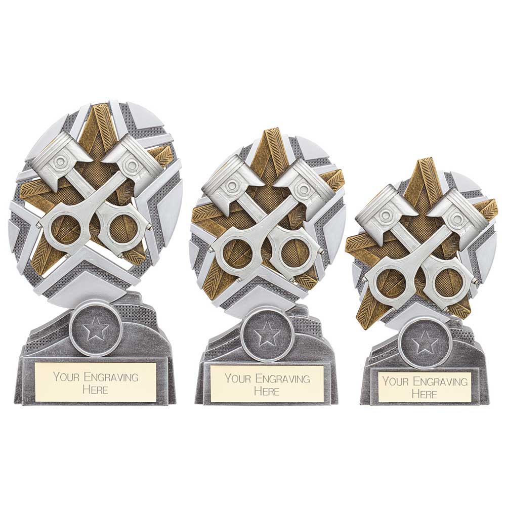 The Stars Motorsport Piston Plaque Award