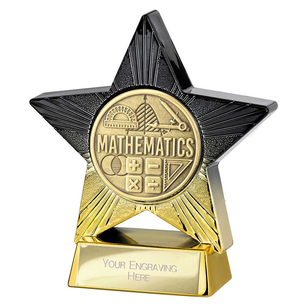 Superstar Maths Award - 110mm