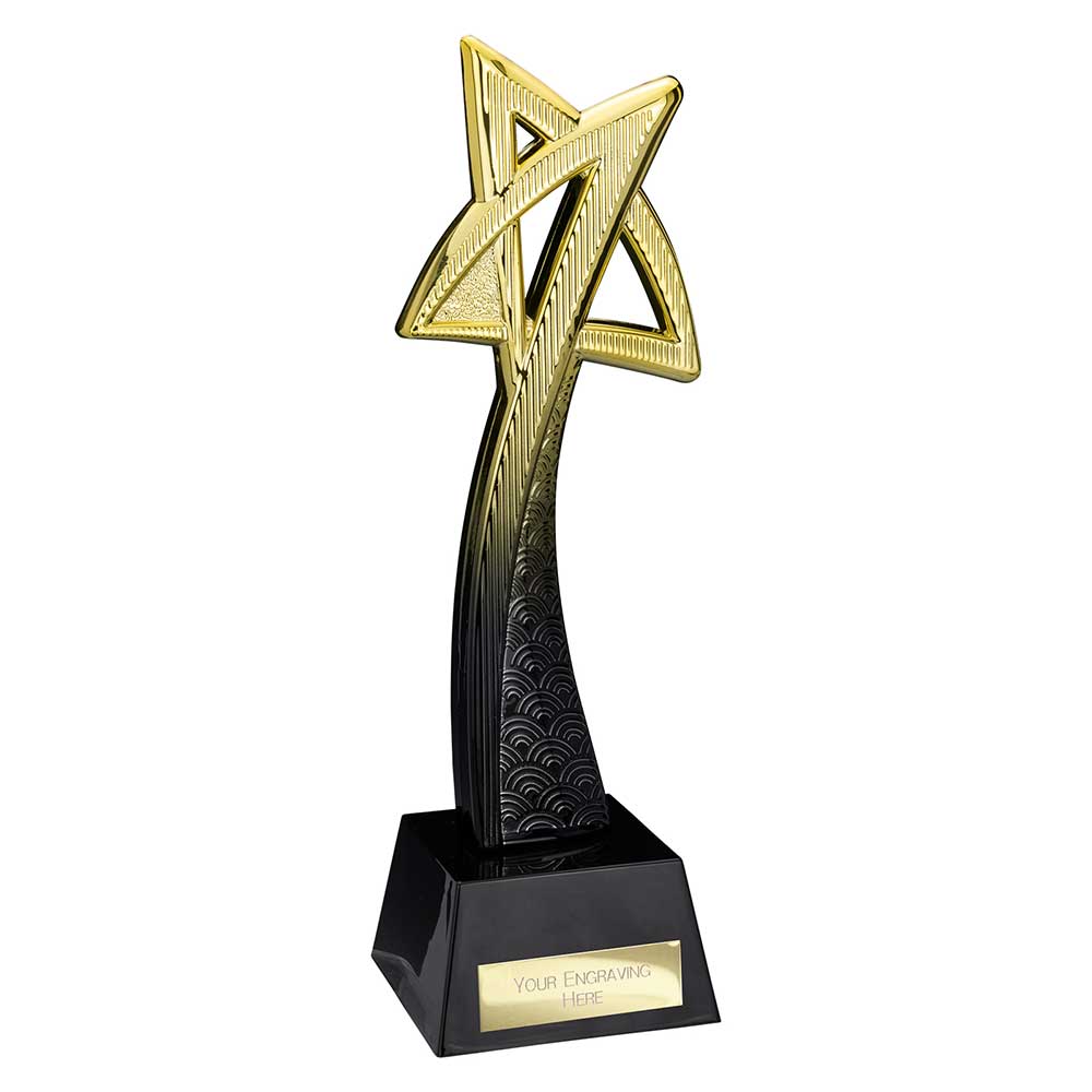 Star Maker Award Gold & Carbon Black - 260mm