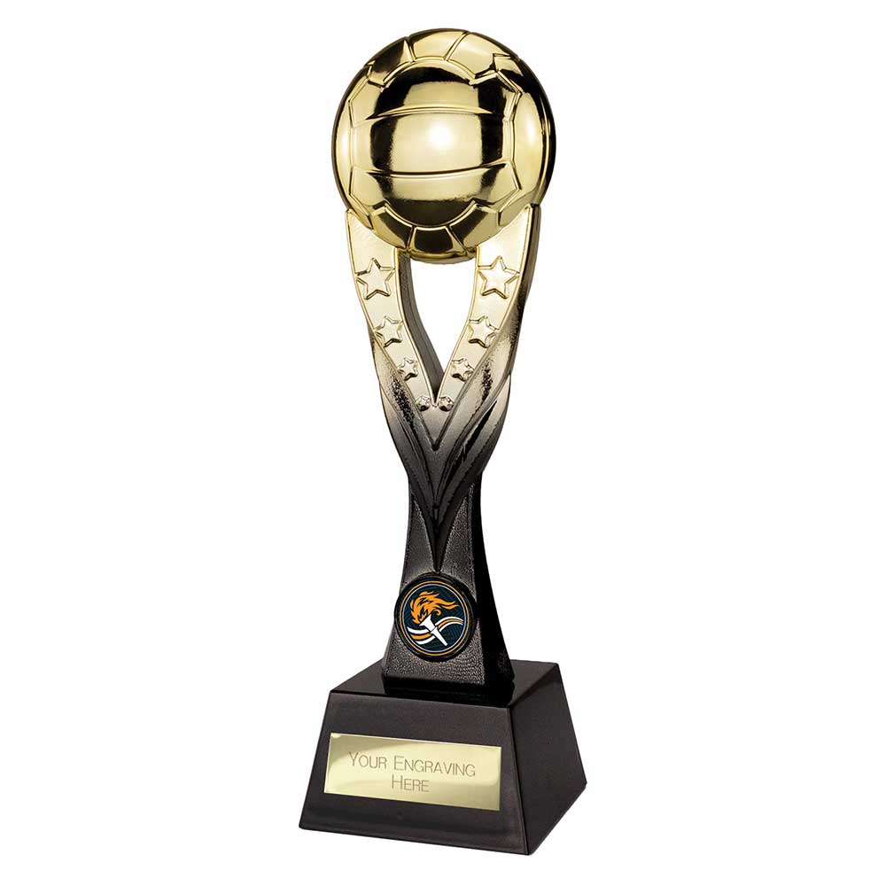 Extreme Netball Gold & Carbon Black - 260mm