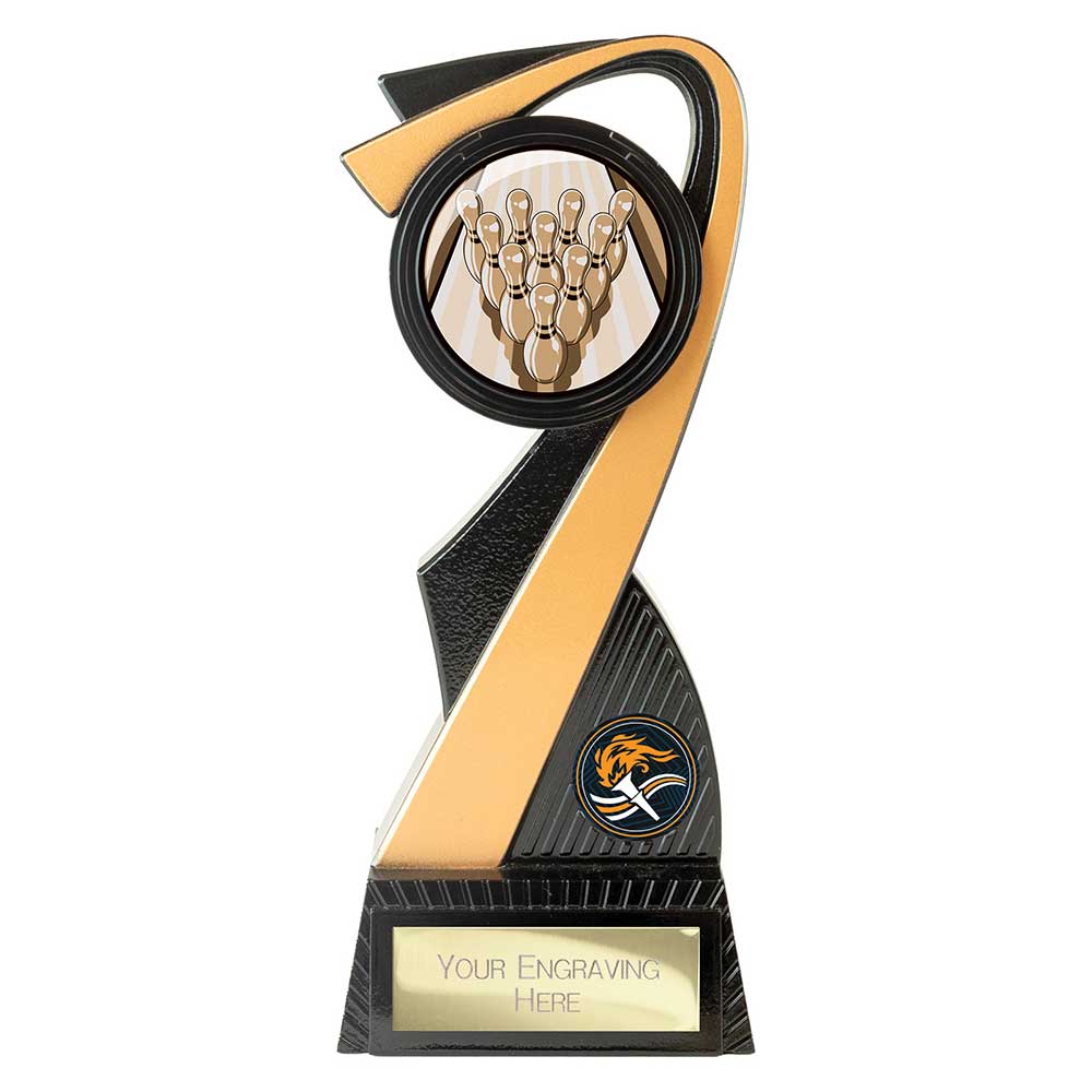 Mania Tower Ten Pin Bowling Award - 205mm