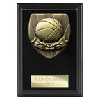 Cobra Plaque Basketball Award - 125mm