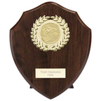 Reward Wreath Shield Mahogany - 125mm